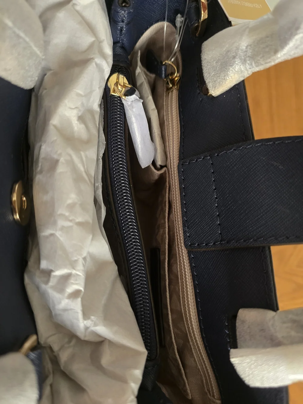 MICHAEL Michael Kors Blue Floral Satchel